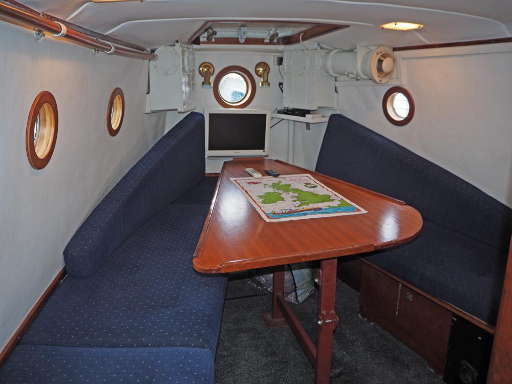 Achterkajuit, Accommodatie